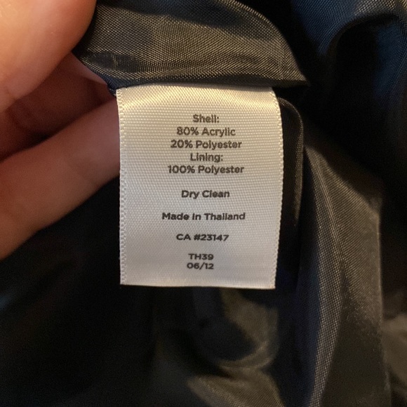 NWT Talbots Black and White Classic Tweed Pencil Skirt Size 12P - Picture 9 of 9